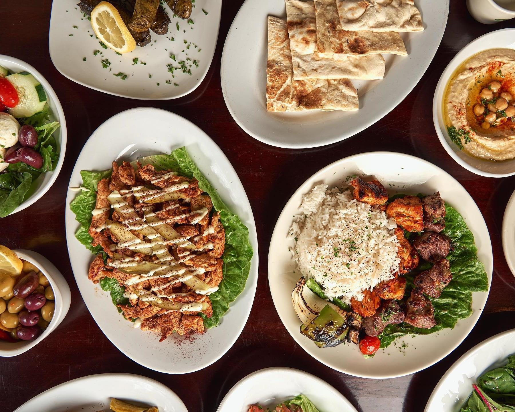 Seniors Day: plates of Aladin dishes