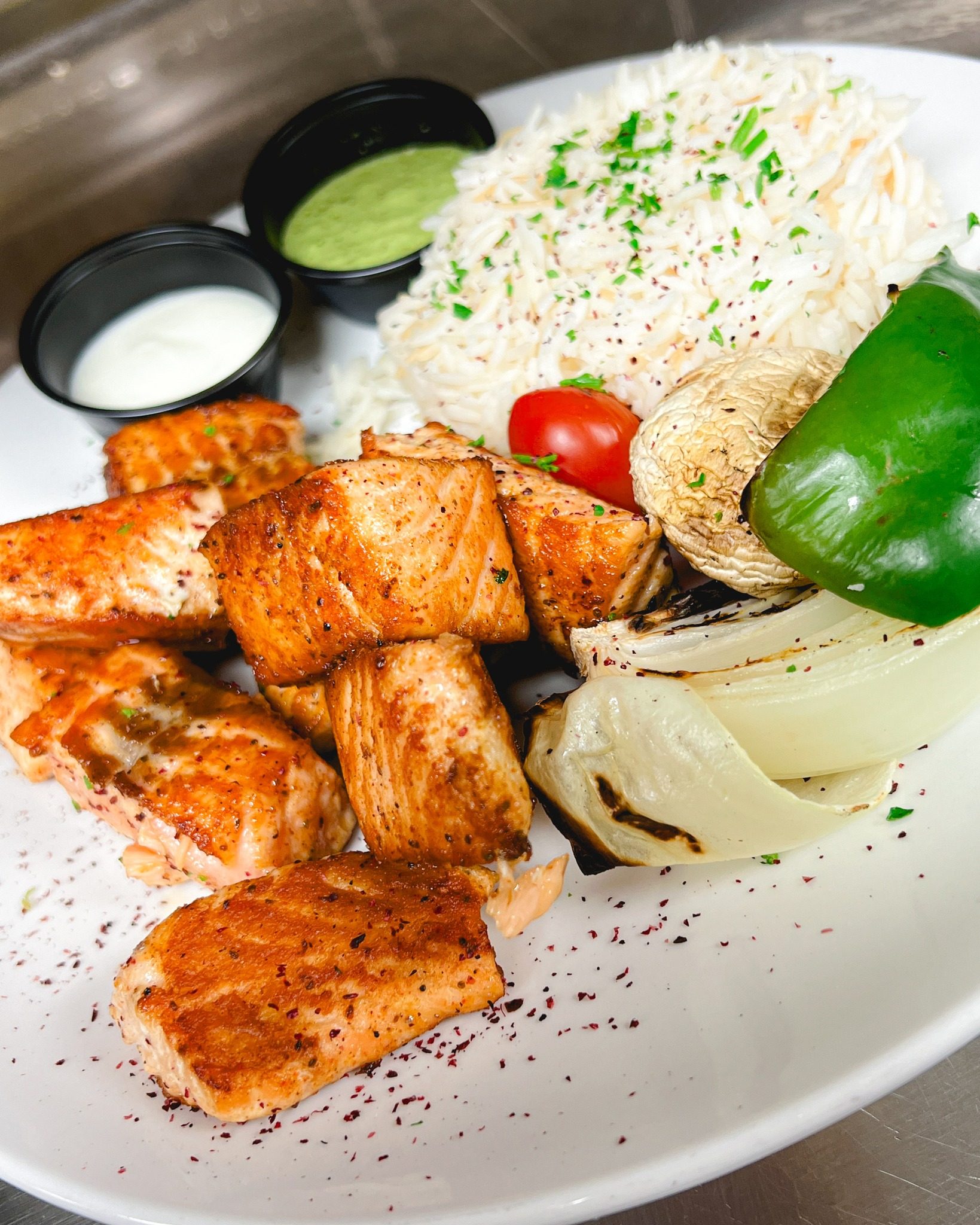 32. Salmon Kabob